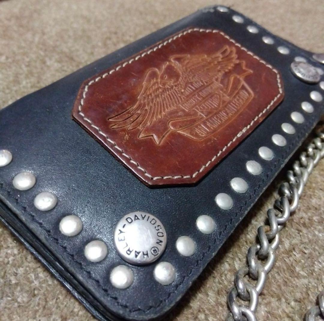 スタッズ ヴィンテージ ハーレーダビッドソン ウォレット