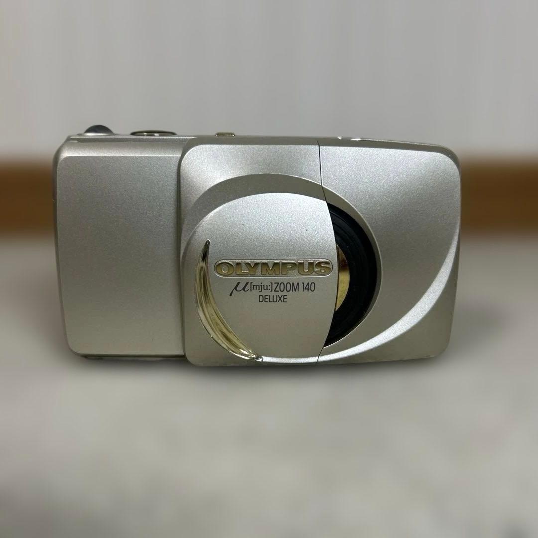 【美品•動作確認ＯＫ】OLYMPUS μ ZOOM 140 DELUXE
