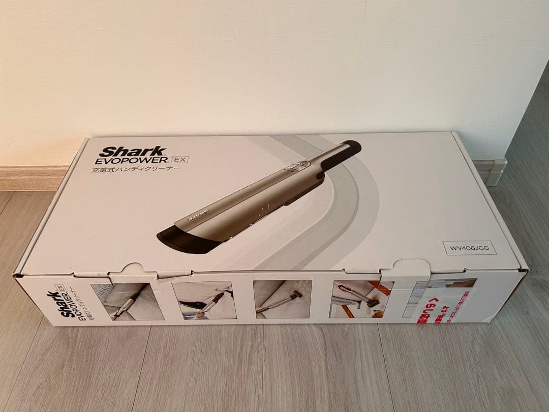 Shark EVOPOWER WV406JGG ハンディクリーナー付属品新品