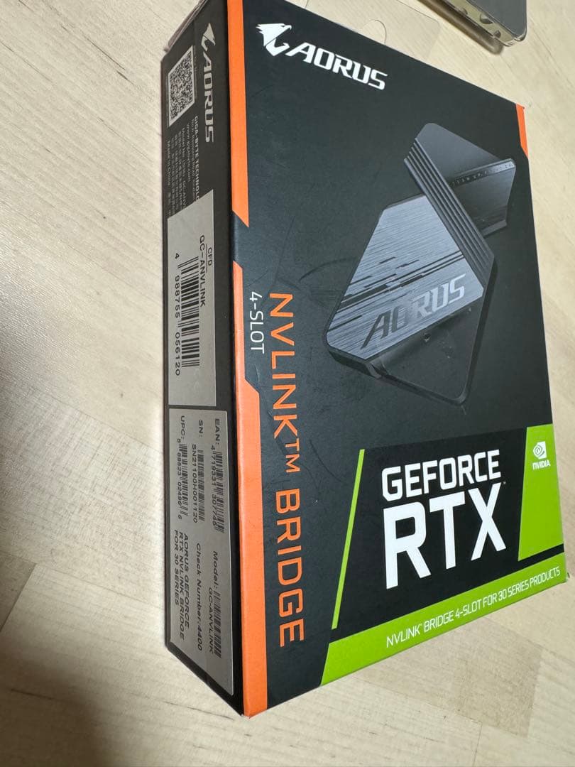AORUS GeForce RTX 30シリーズ対応 NVLink Bridge