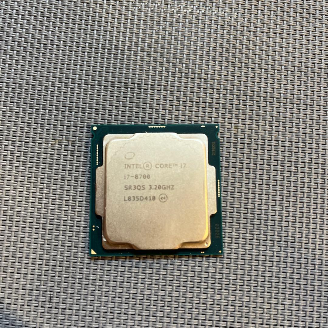 CPUi7-8700（動作確認済み）