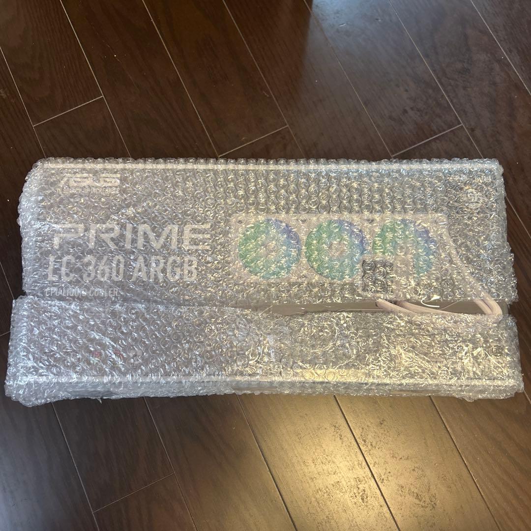 ASUS PRIME LC 360 ARGB　白　簡易水冷CPUクーラー