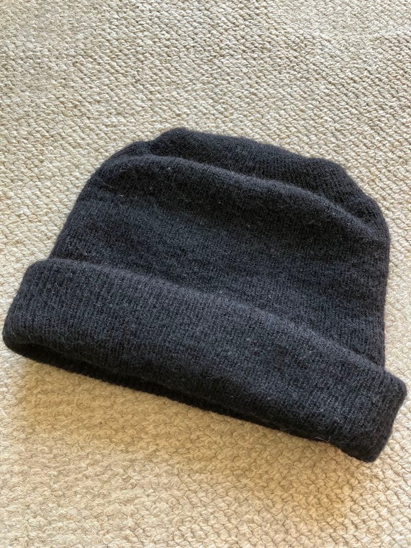 RRL ヴィンテージ ステンシルロゴ ウール ニットキャップ