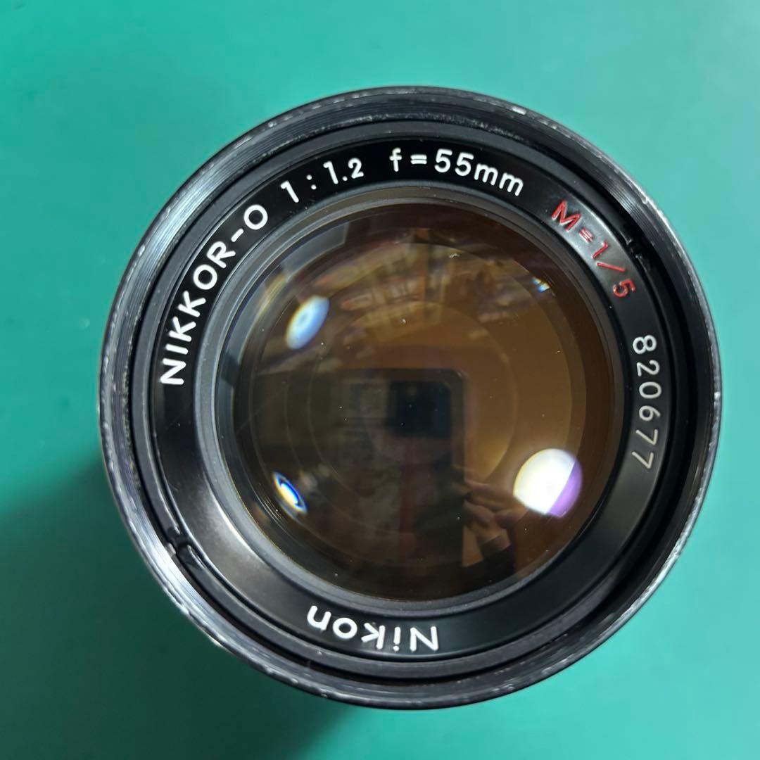 【宮崎光学M距離計連動改造】　CRT Nikkor -O 55mm f1.2