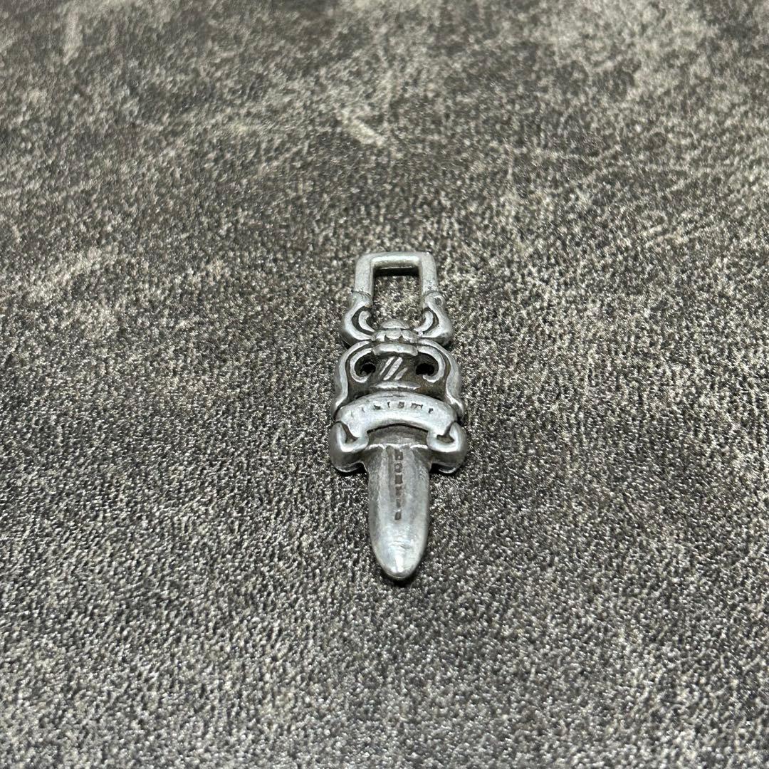クロムハーツ CHROME HEARTS ダガー チャーム トップ SV