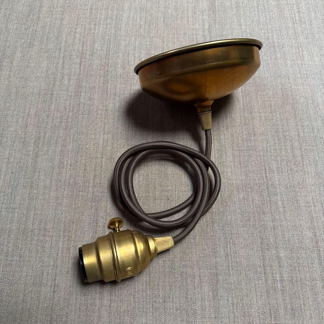 2点setアートワークスタジオ　真鍮ペンダントランプ　ARTWORKSTUDIO