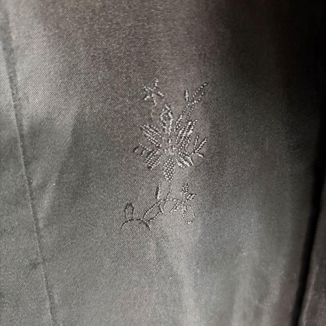 スワカラ　カラクルラム　アストラカン　フォックスファー襟　袖口ミンクロングコート