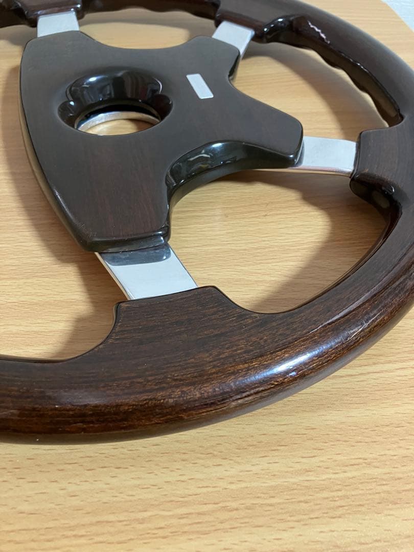 MOMO 4本スポーク ウッドステアリング アストラ ASTRA 当時物 旧車