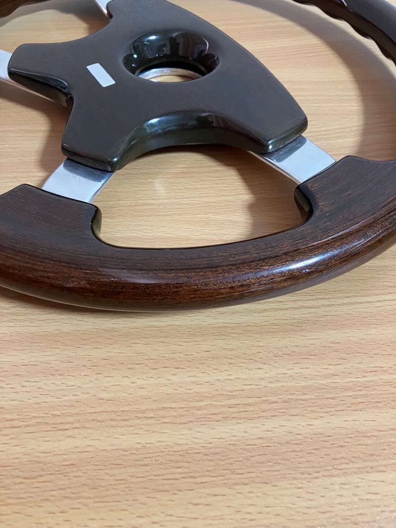 MOMO 4本スポーク ウッドステアリング アストラ ASTRA 当時物 旧車