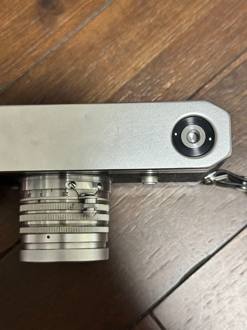 【ジャンク】キヤノン Ｐ型　ファインダーカメラ　レンズ　H.C5cm/2