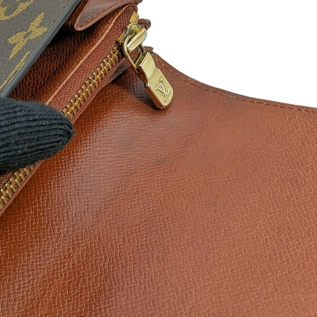 良品 ルイヴィトン モノグラム ポシェット ポルトモネ クレディ 975