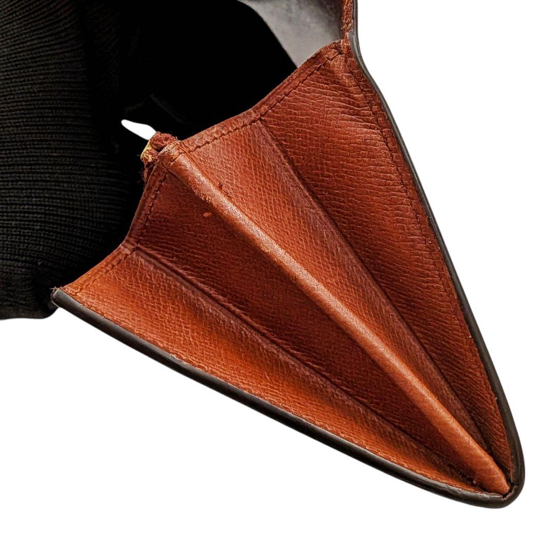 良品 ルイヴィトン モノグラム ポシェット ポルトモネ クレディ 975