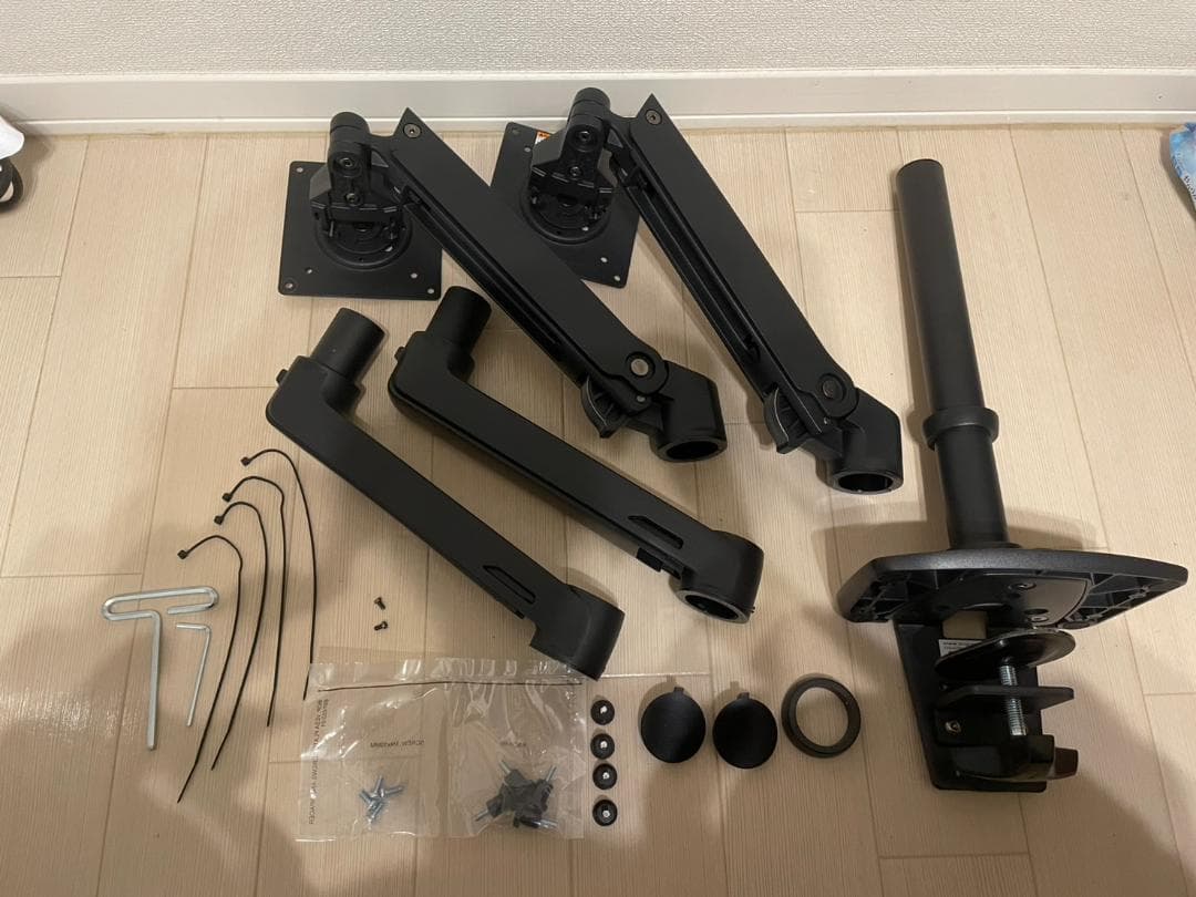 エルゴトロン LX デュアル モニターアーム スタッキング 45-492-224