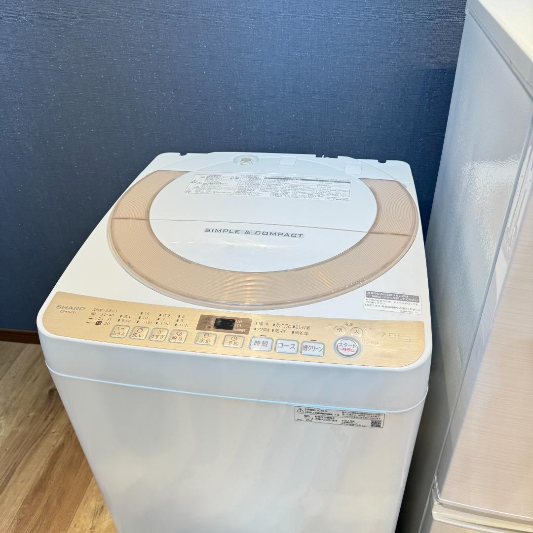 東京23区送料無料　超美品日本製家電2点セット 洗濯機2019/冷蔵庫2020年