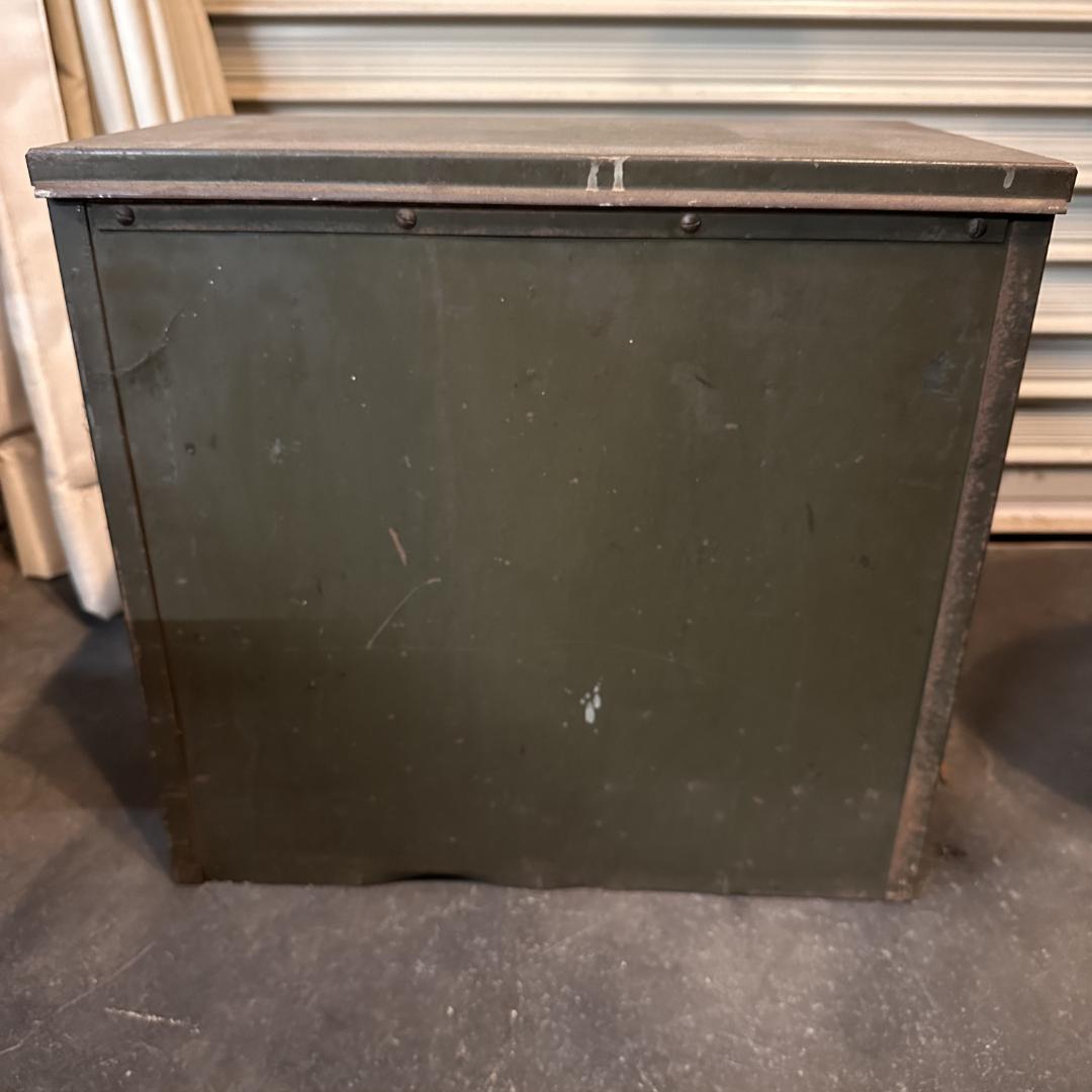 ヴィンテージ メタル製 パーツボックス タバコストッカー 店舗什器