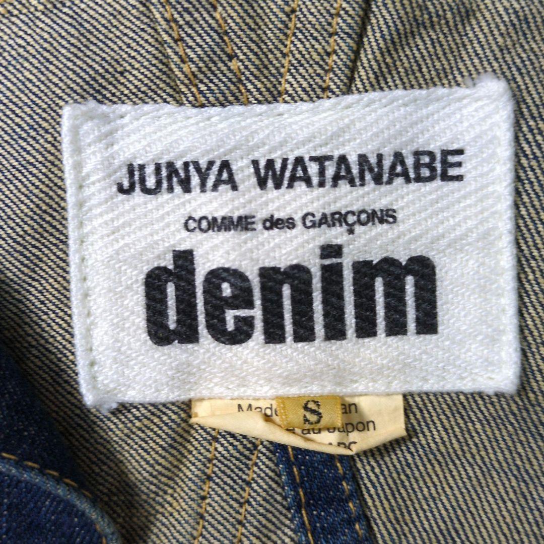JUNYA WATANABE　リメイク　デニム　ジャケット　ポンチョ　ケープ