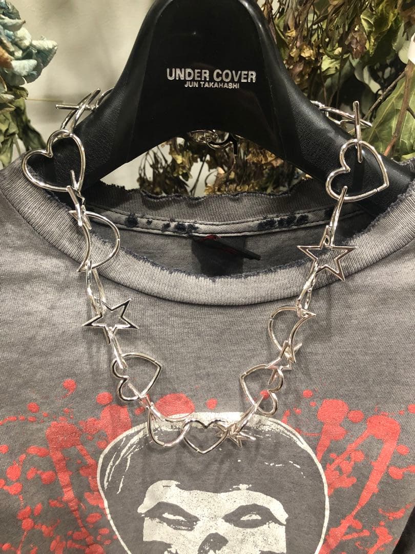 ヨ*ー様 jieda 2WAY STAR MOON HEART CHAIN