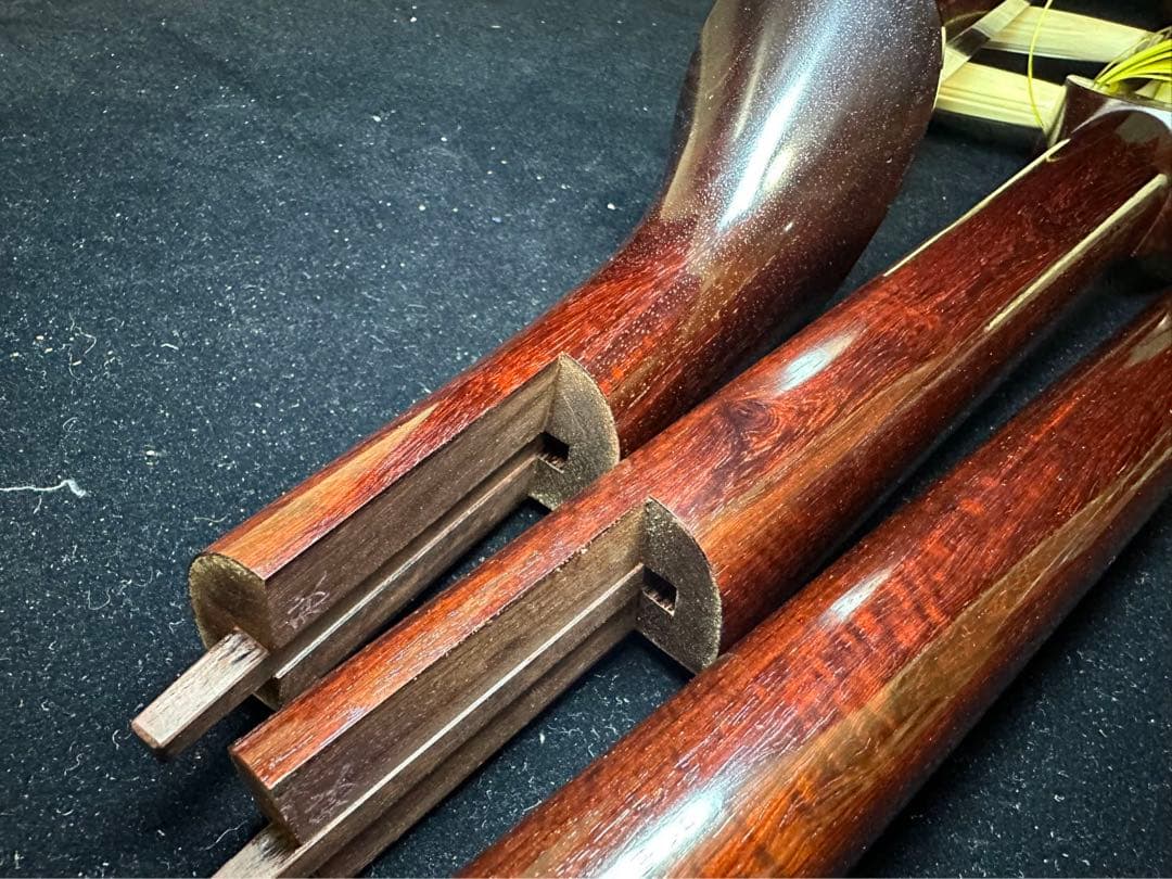 三味線 紅木　紫檀　 糸巻高級天然素材 　 弦楽器