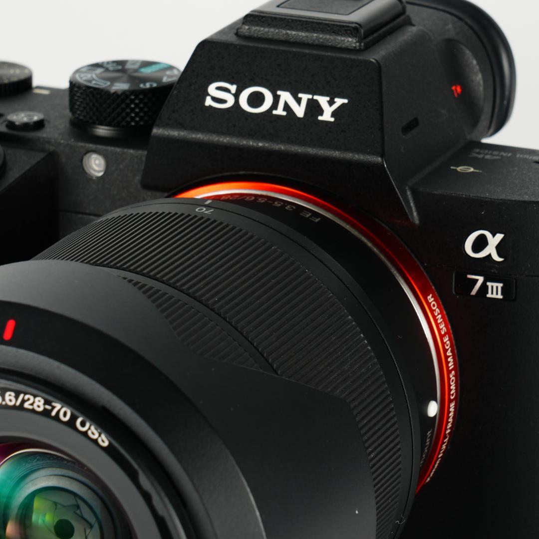 【すぐ撮影】SONY α7III コスパ最高ミラーレス ILCE-7M3K