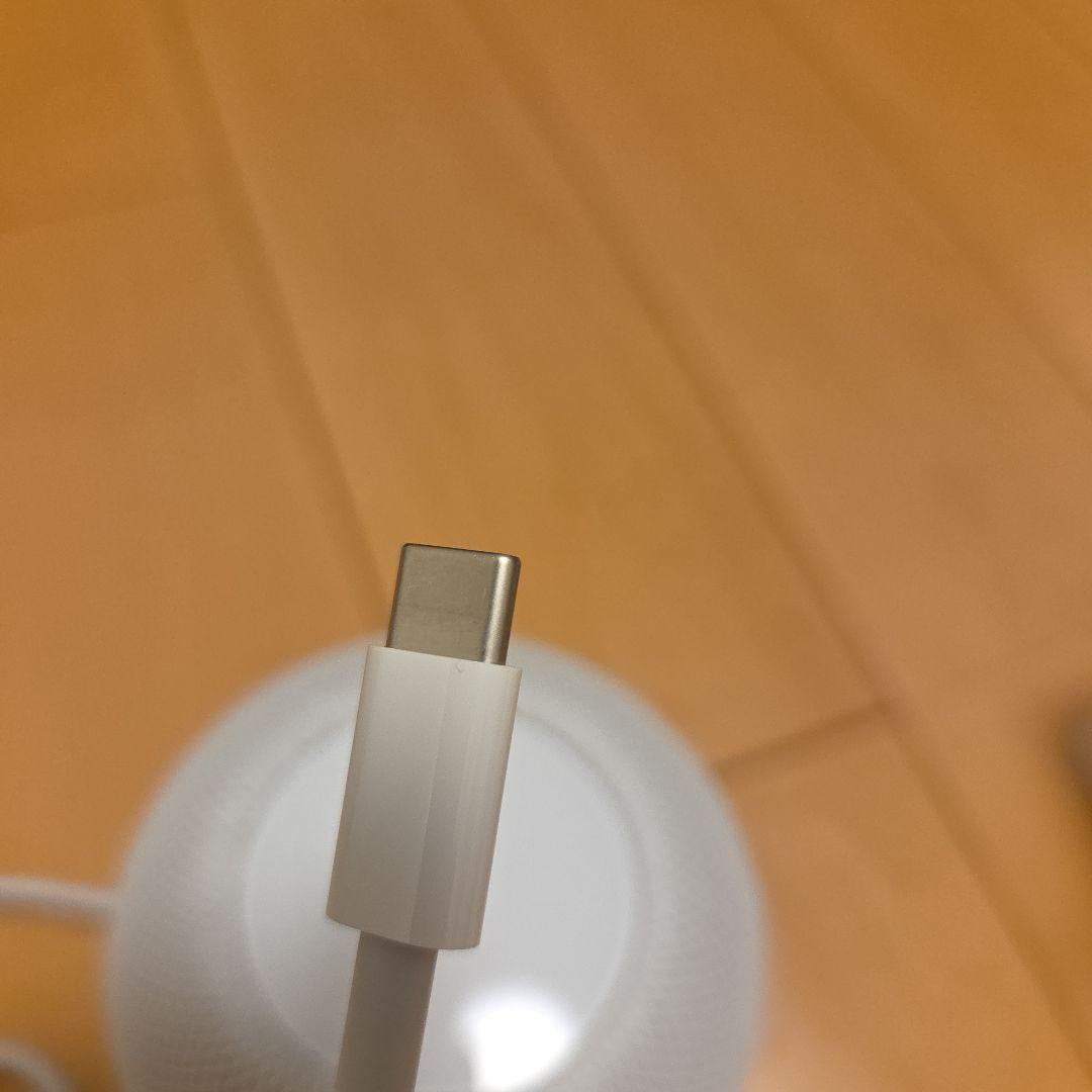 スマートスピーカー Pod mini ホワイト MY5H2J/A