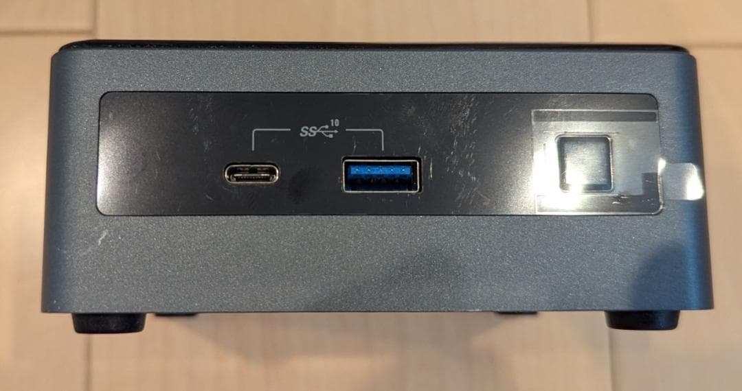 ミニPC Intel NUC10i7 32GB / 256GB / Win 11 Pro