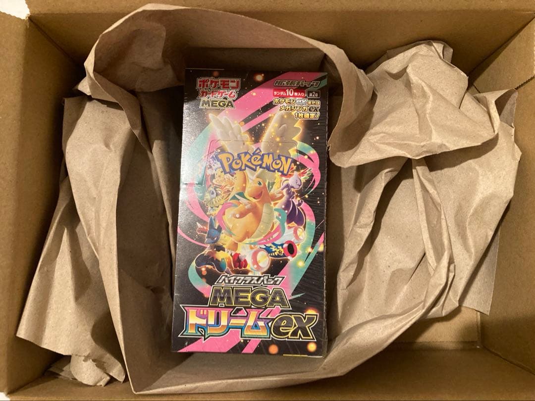 【新品未開封品】ポケモンカードゲーム MEGA ドリームEX 1BOX