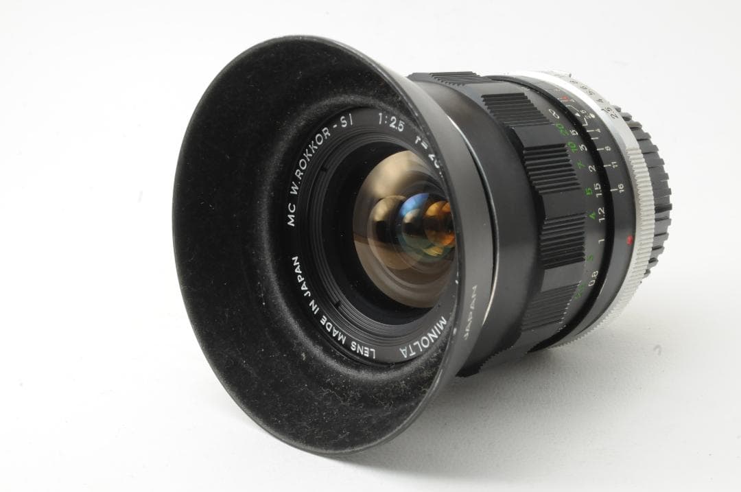 美品★MINOLTA ミノルタ MC W.ROKKOR-SI 28mm F2.5