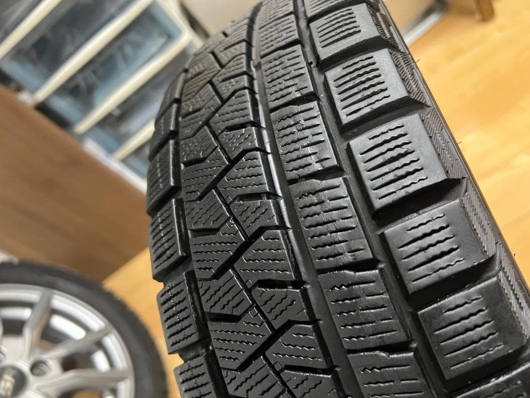 SR 14インチホイール＆165/55R14スタッドレスタイヤ（4本セット）