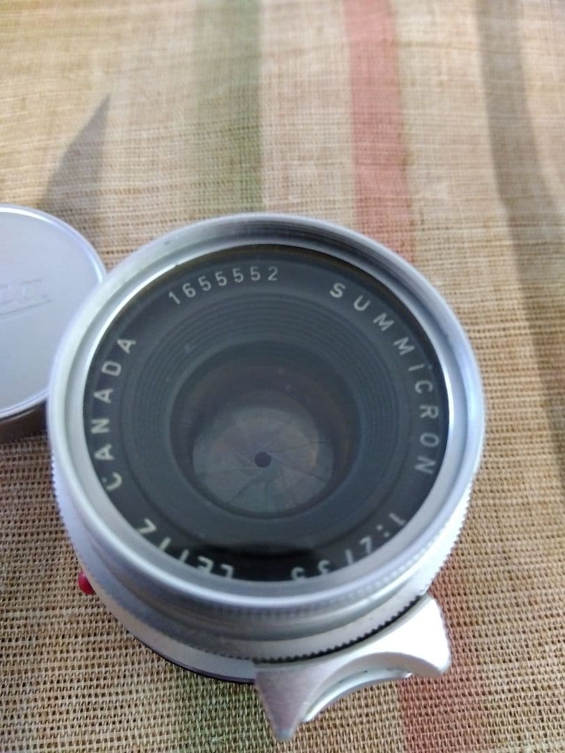 ライカ ズミクロン35mmf2 8枚玉カナダ