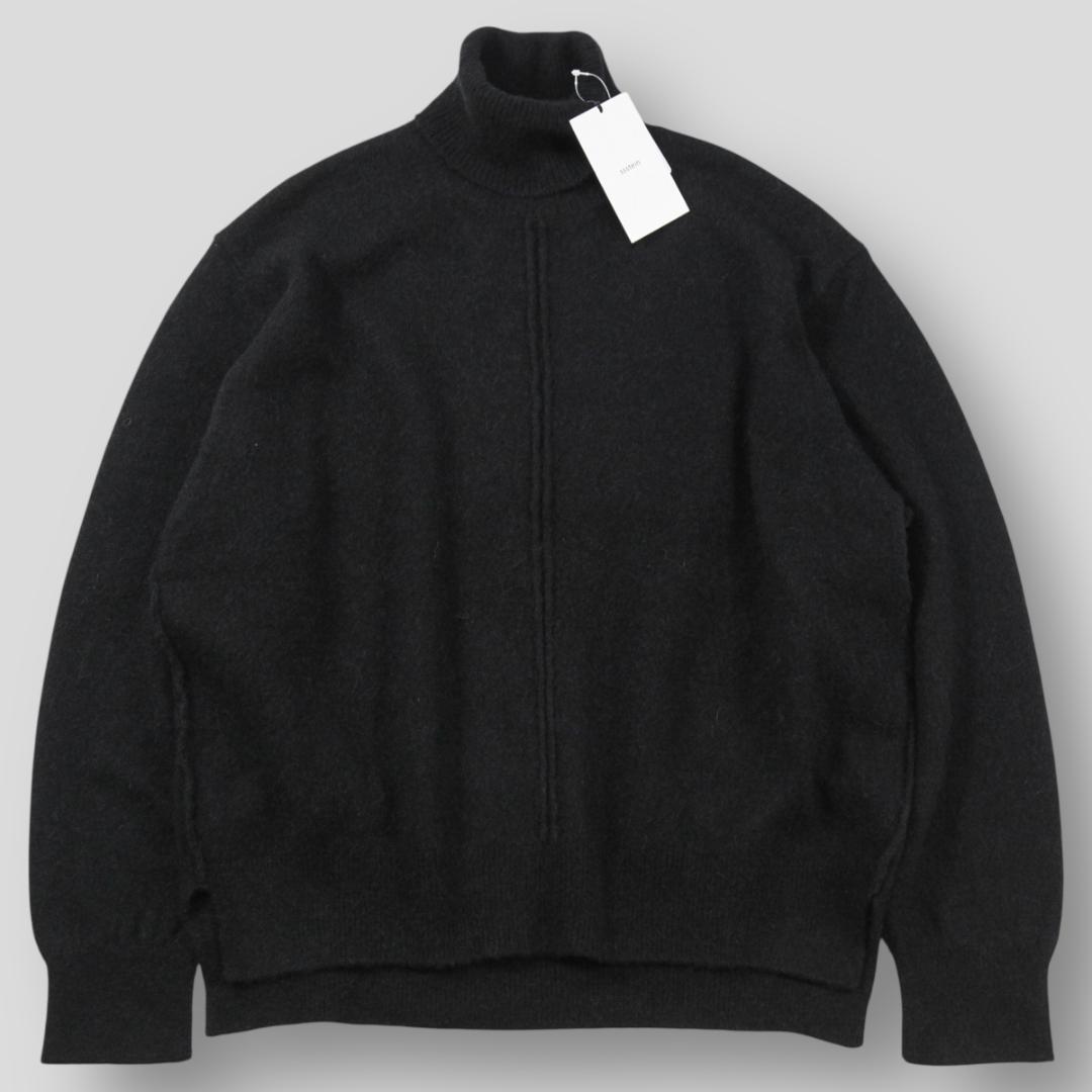 新品 ssstein 25AW ウール/アルパカ ニット ルーズ タートルネック