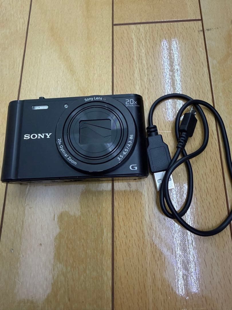 SONYデジタルカメラ コンデジDSC-WX350 ブラック