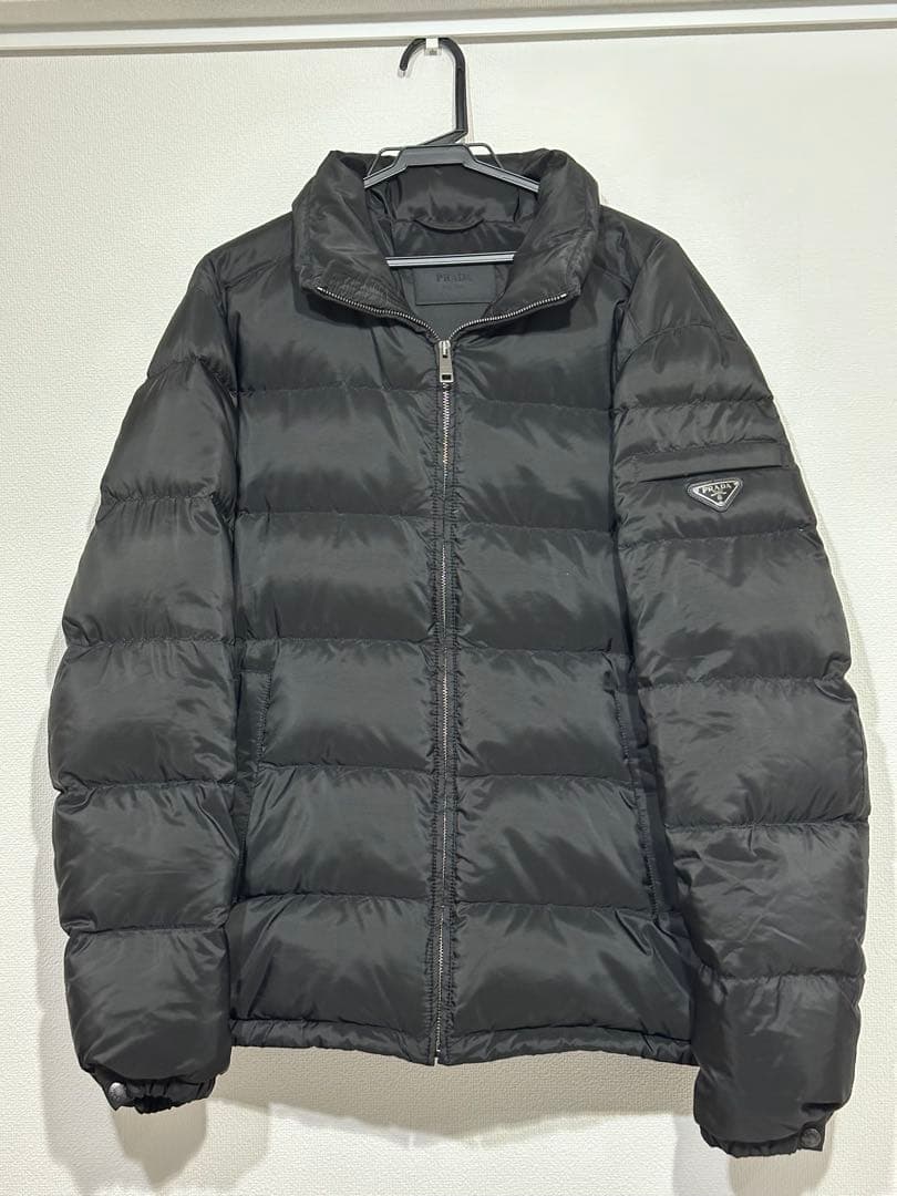 PRADA ブラック ダウンジャケット 50