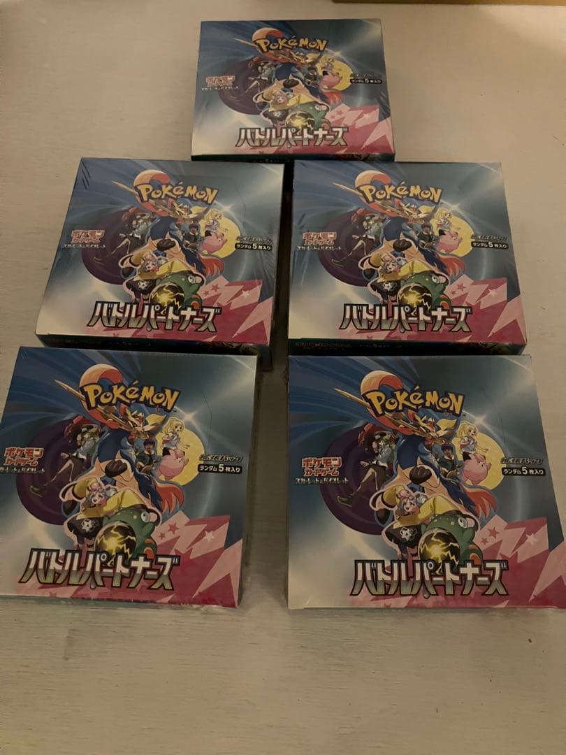 バトルパートナーズ 6BOX シュリンク付　新品未開封