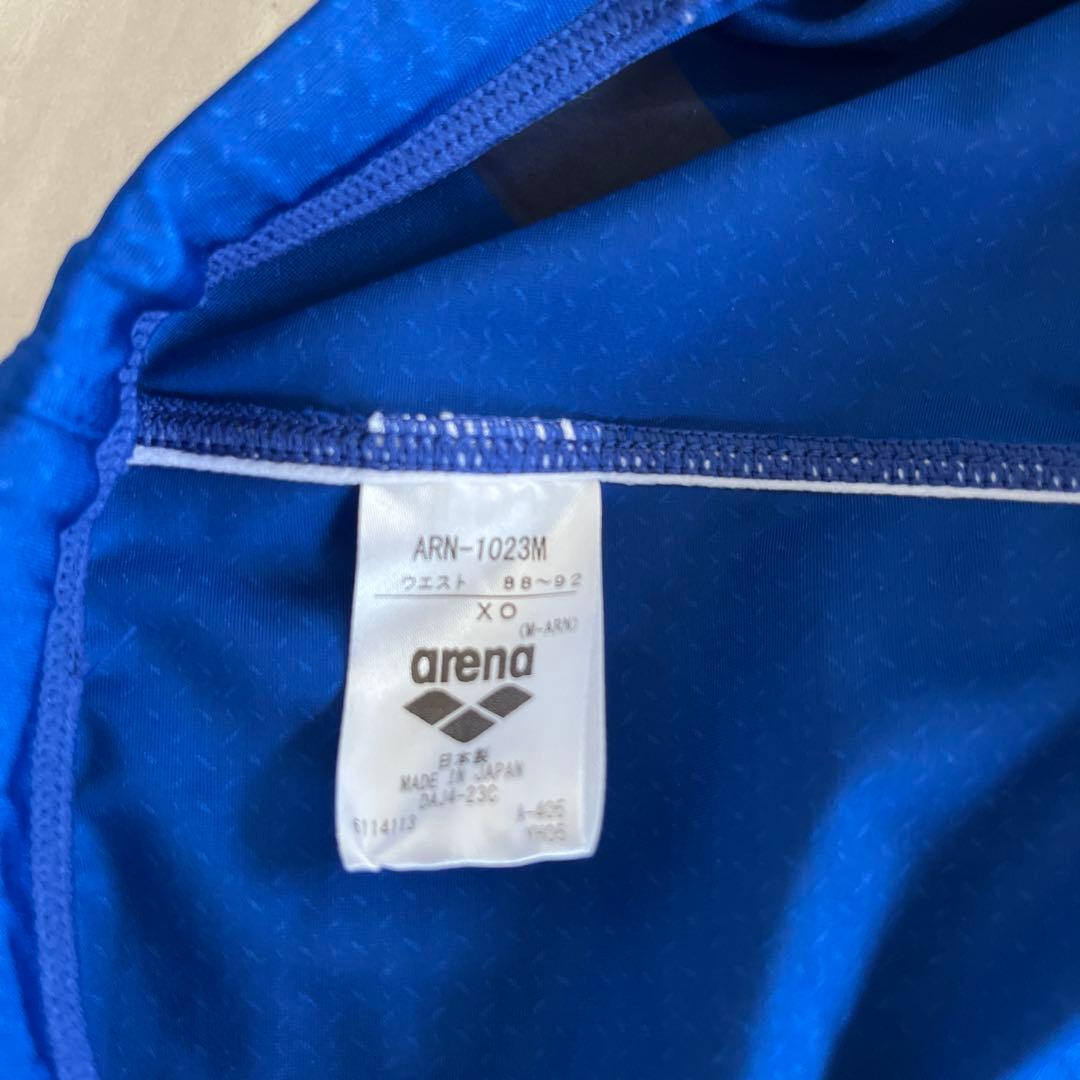 arena アリーナ　競泳水着　男女XOサイズ　ブルー　2枚セット　中古美品！