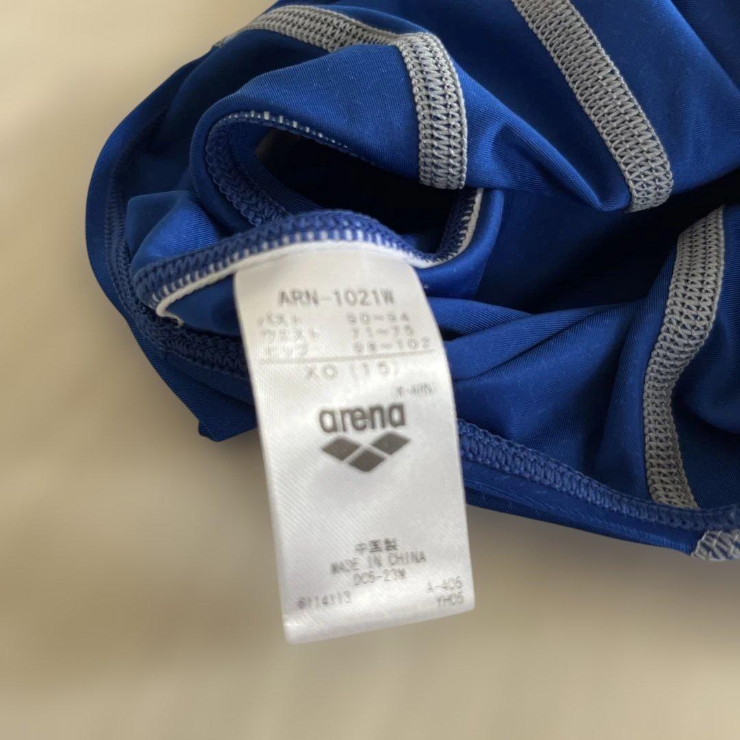 arena アリーナ　競泳水着　男女XOサイズ　ブルー　2枚セット　中古美品！