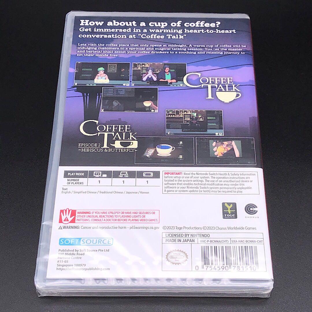 コーヒートーク エピソード 1 + 2 ダブルパック switch スイッチ
