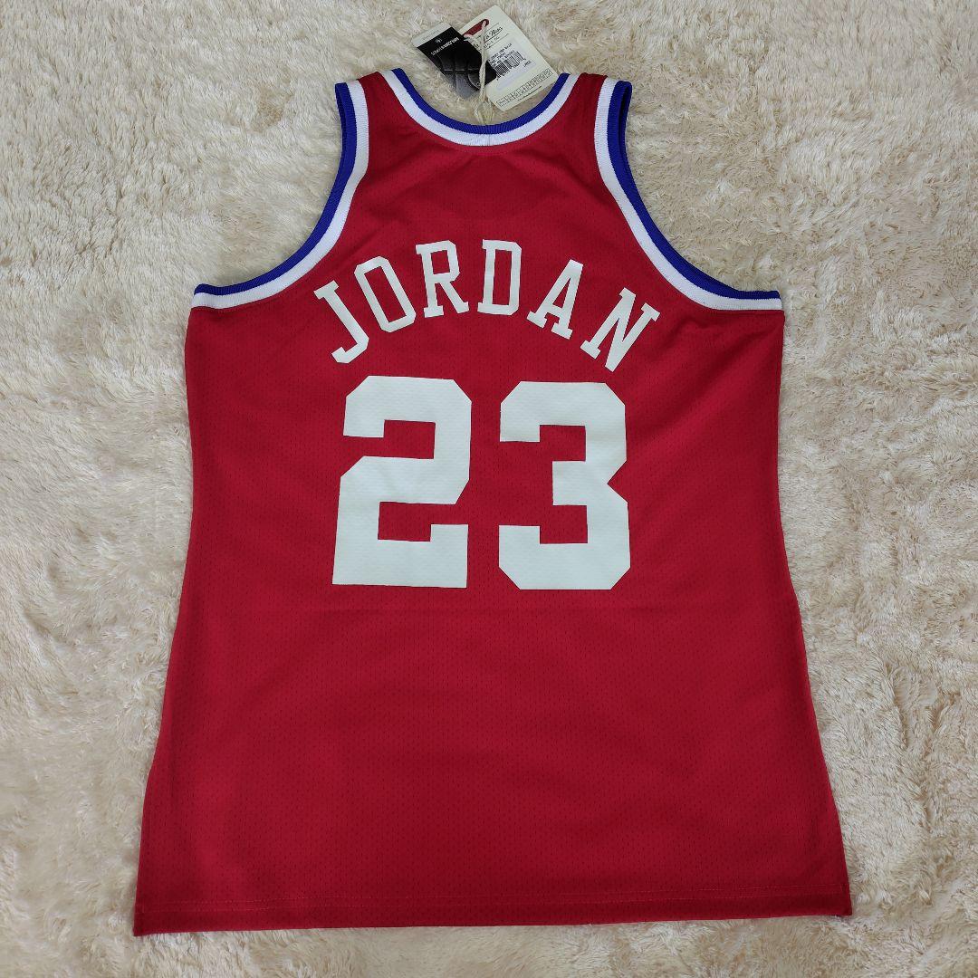 ミッチェルアンドネス　1989オールスター　マイケルジョーダン レッド23
