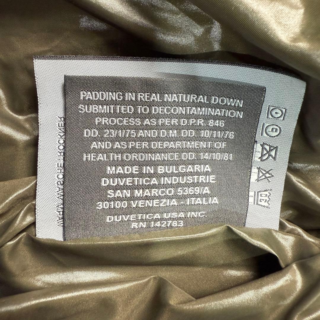 DUVETICA デュベティカ【52】ダウンベスト フード付き 希少カラー