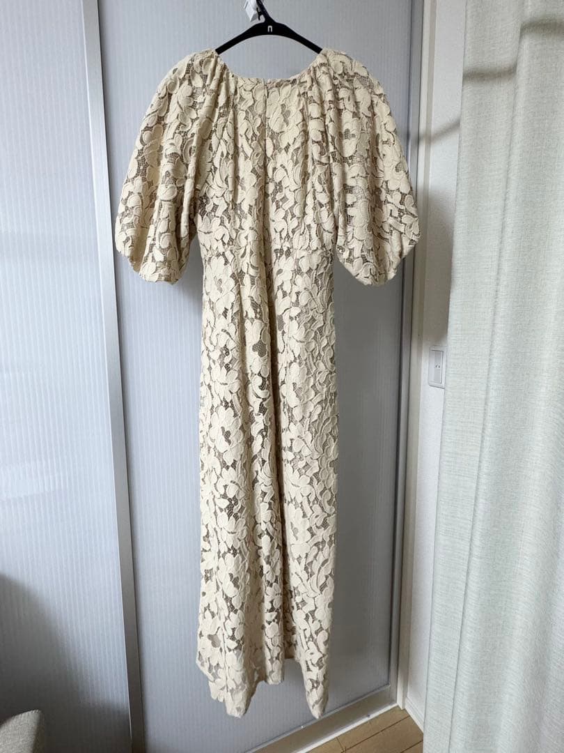 ワンピース CLANE VINTAGE LACE PUFF ONEPIECE