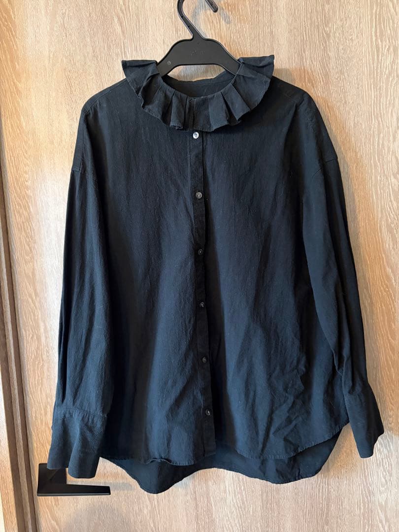 THE SHINZONE RUFFLED BL フリルブラウス34