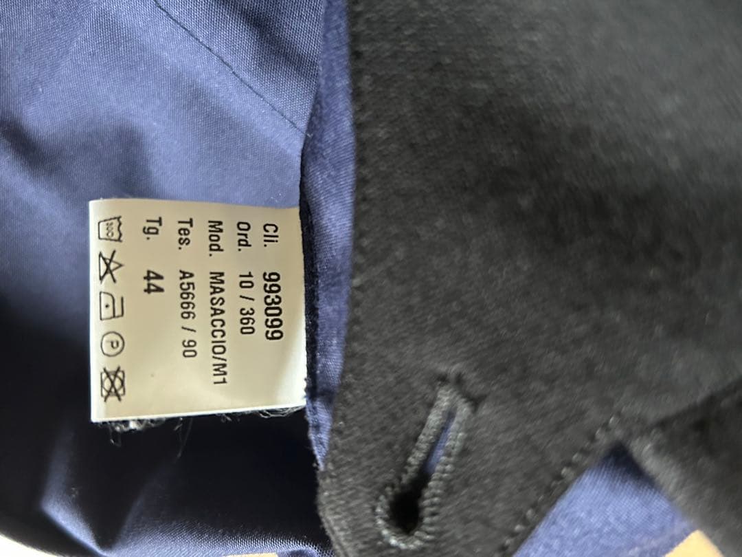 MASACCIO/M1 ブラック スラックス サイズ44 ジャージ