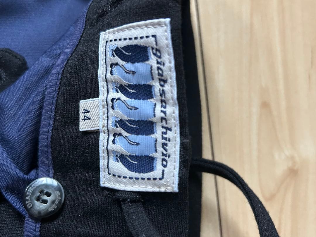 MASACCIO/M1 ブラック スラックス サイズ44 ジャージ