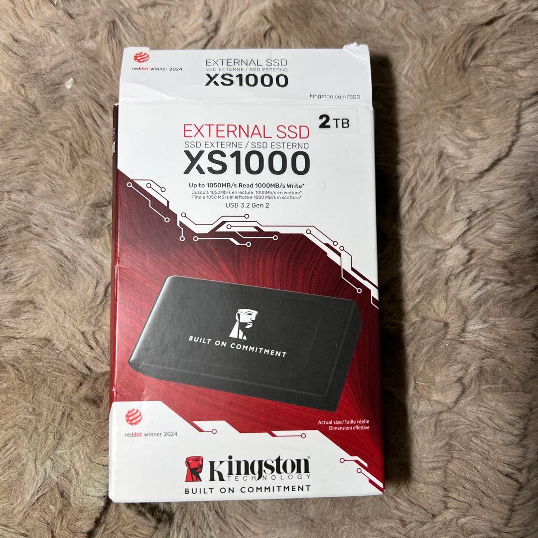 Kingston 外付け SSD 2000GB 2TB USB3.2 Gen2