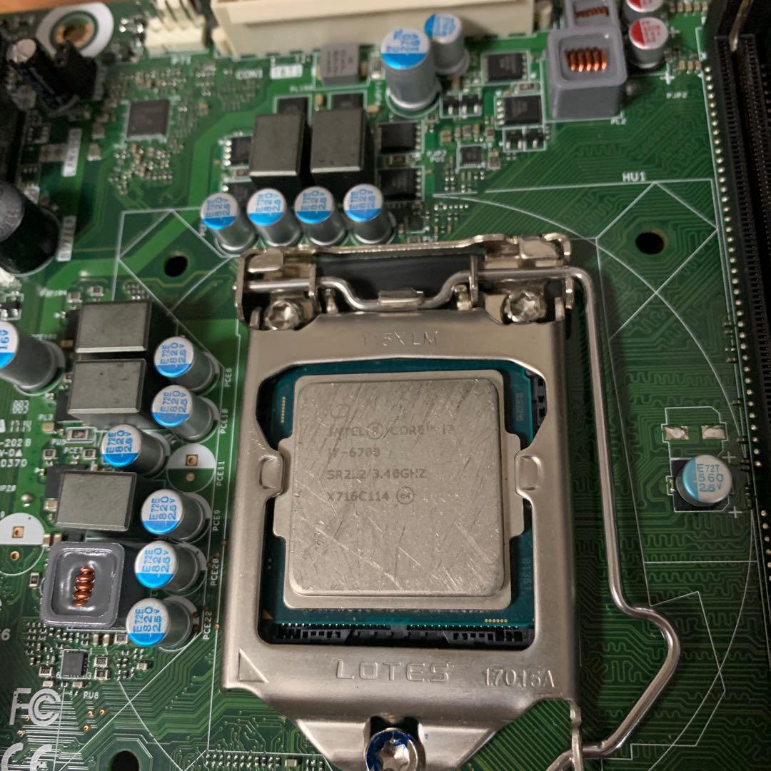 EPSON i7 6700 4GB 省スペースPC 動作確認済み　ジャンク品