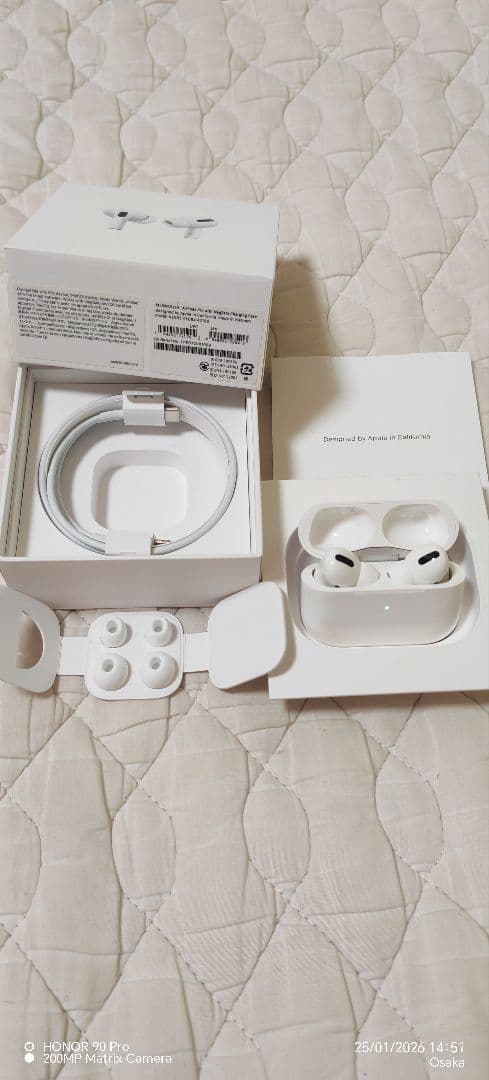 Airpods pro 1すべて試しましたが、問題なく動作します。