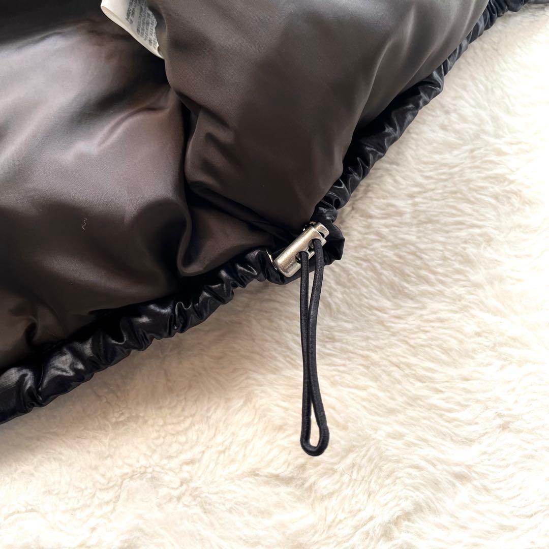 CAMP7 キャンプセブン ダウンベスト リアルファー y2k アーカイブ 黒