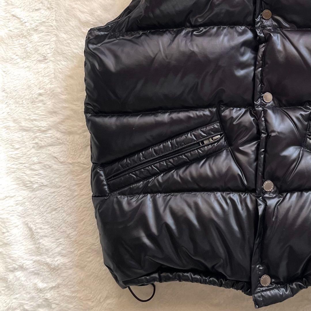 CAMP7 キャンプセブン ダウンベスト リアルファー y2k アーカイブ 黒