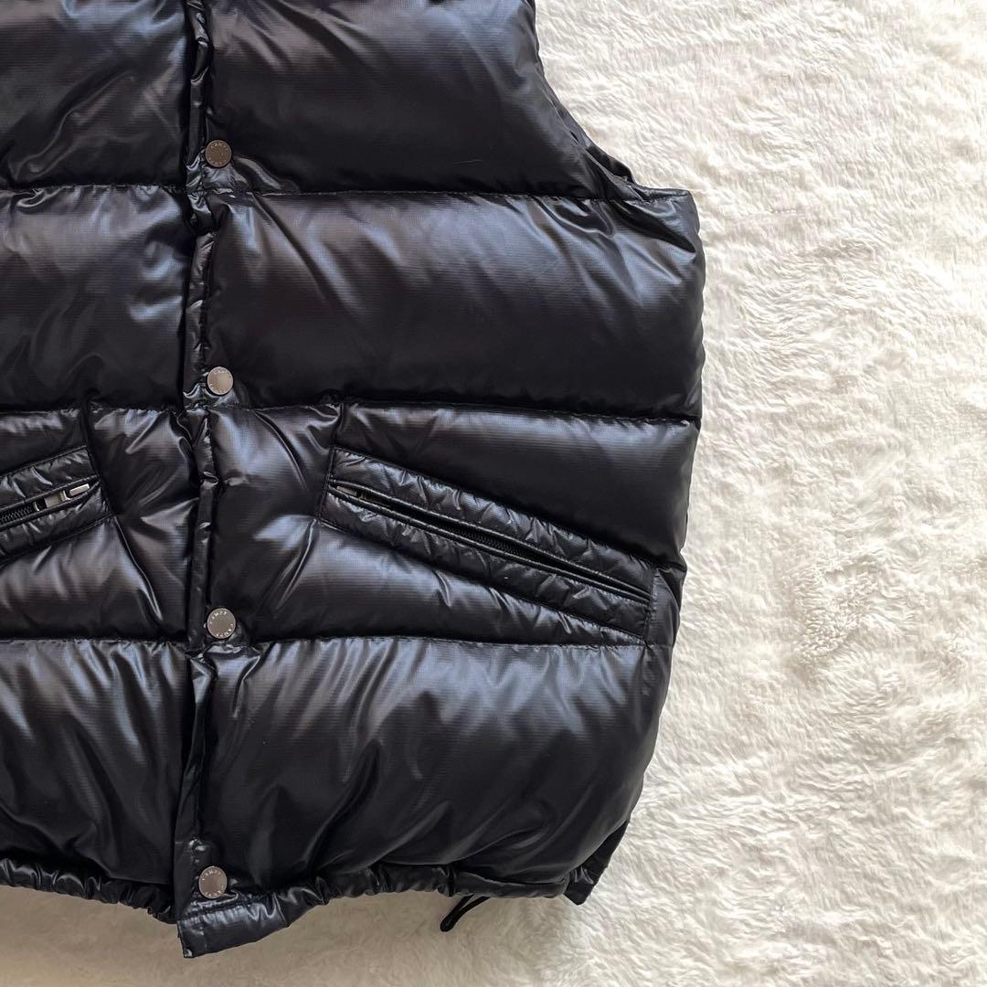 CAMP7 キャンプセブン ダウンベスト リアルファー y2k アーカイブ 黒