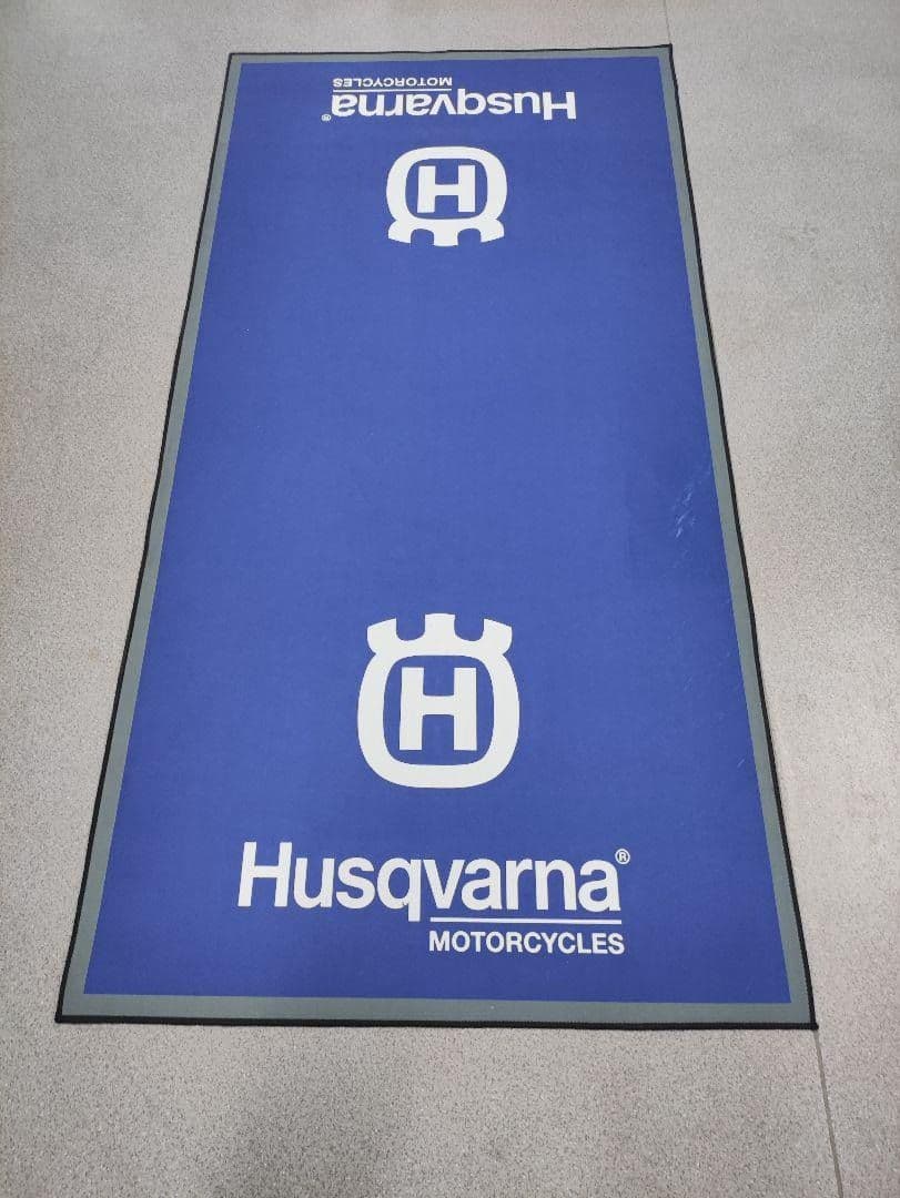 HUSQVARNA ハスクバーナ レーシングマット ピットマット フロアーマット