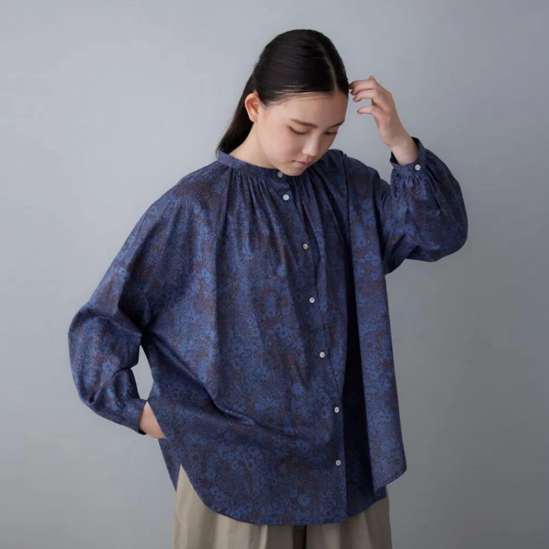 スタンプアンドダイアリー リバティーブラウス